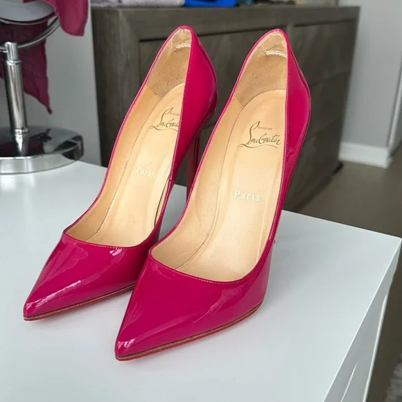 Christian Louboutin Pigalle Magenta Pink - Picture 1 of 15